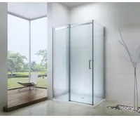 Mexen Omega 3 falas zuhanykabin 160x90 cm, 8mm átlátszó üveg - króm profil, 825-160-090-01-00-3S