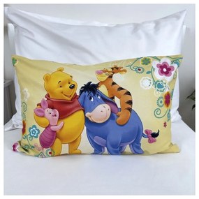 Pamut gyerek ágyneműhuzat babaágyhoz 100x135 cm Winnie-the-Pooh – Jerry Fabrics