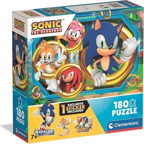 Sonic a sündisznó Ring 180 db-os puzzle Clementoni