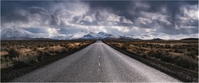 Az út képe a sivatagban (120x50 cm)