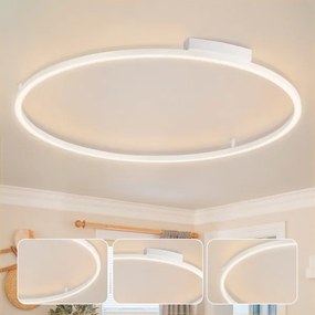 Brilagi - PORTOFINO LED dimmelhető lámpatest LED/85W/230V Ø 120 cm fehér + távirányító