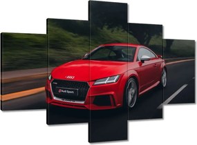 Vászonkép 100x70 Piros Audi Autó