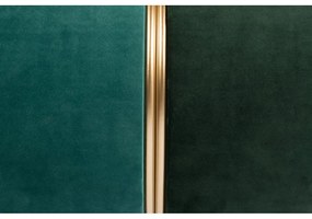 Zöld-türkiz bársony puff Bubbly – White Label