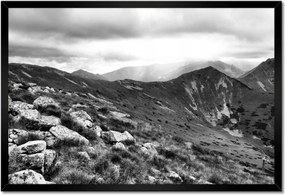 Poszterek keretben 60x40 Tátra Lengyel hegyek Kilátás