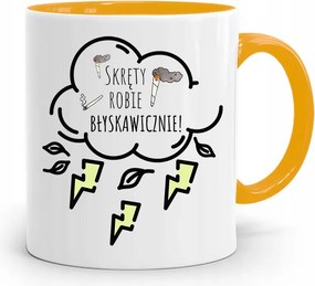 Dohányosoknak 420 Cbd Bögre Sárga Ajándék fényképes nyomtatással