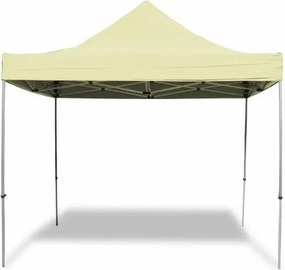 GARTHEN Kerti pavilon PROFI 3 x 3 m champagne + 4 oldalfal