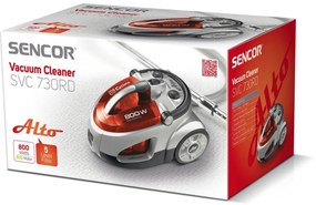 Sencor SVC 730RD-EUE2 padlóporszívó - piros