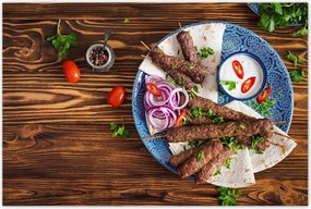 Poszterek 120x80 Török kebab Élelmiszer