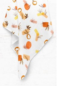 Fehér muszlin gyerek takaró 75x100 cm Rhapsody – Mijolnir