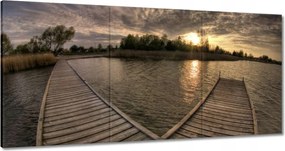 Festmények 120x60 Híd Dymaczewben