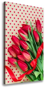 Vászonkép nyomtatás Piros tulipánok ocv-104956051
