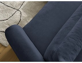 Sötétkék sarokkanapé Aden – Bobochic Paris