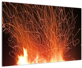 A tűz képe (90x60 cm)