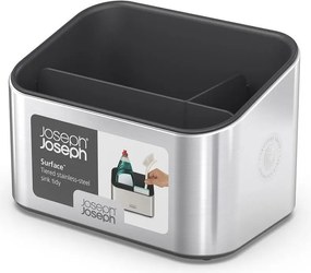 Fényes ezüstszínű fém mosogatóeszköz tartó Surface – Joseph Joseph