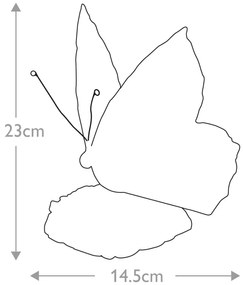 Quoizel TIFFANY ANIMAL QZ-OBUTTERFLY-TL Asztali lámpa 1x3W/G9 3000K 320LM
