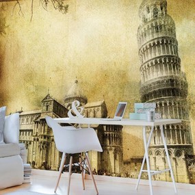 Fotótapéta - Vintage Art Pisa (152,5x104 cm)