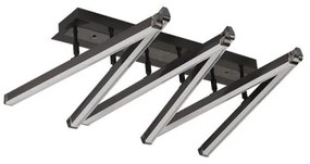 LED Dimmelhető felületre szerelhető csillár LED/75W/230V 3000-6500K + távirányítás