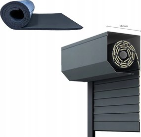 Hangszigetelő Szőnyeg Kültéri Redőnyökhöz 137mm 1 mb