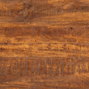 mézbarna tömör mangófa étkezőasztal 120x60x76 cm
