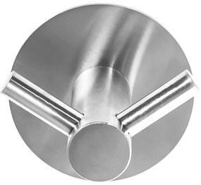 Fürdőszoba fogas nickel brush INOX 322216
