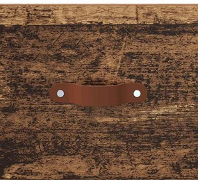 Fali éjjeli szekrény Öreg fa 35 x 35 x 20 cm Faanyag