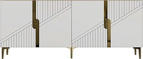 Evva 150 - Sapphire Oak, White, Gold