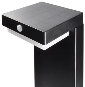 Solight WO7202 - Palermo LED napelemes lámpa szenzorral, 5W, 2000mAh, IP54, feke