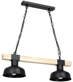 Csillár láncon FARO 2xE27/60W/230V