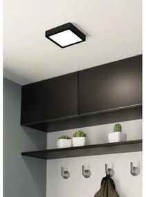 Eglo 900643 - FUEVA LED fürdőszobai mennyezeti lámpatest LED/11W/230V IP44 fekete