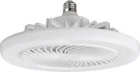 LED mennyezeti lámpa - 360°-ban forgatható - ventilátorral - 2in1
