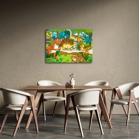 Kép - dinoszaurusz (70x50 cm)