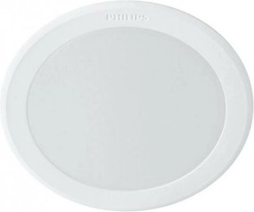 Philips Meson Led süllyesztett lámpa 6W 6500K kerek, átmérő 9,5 cm, IP20