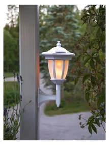 Flame fehér kültéri napelemes LED lámpa - Star TRading