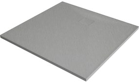 Mexen Bert SMC négyzet alakú zuhanytálca 80 x 80 cm, szürke - 4K618080