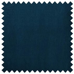 Sötétkék bársony kanapé 203 cm Juli – Ropez