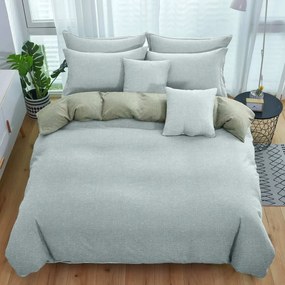 Krepp ágyneműhuzat TABULA mentás + párnahuzat 40x50 cm Ágyneműhuzat mérete: 70 x 90 cm | 140 x 200 cm