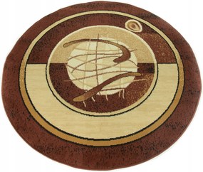 Szőnyeg Kerék Bcf 160x160 Klasszikus Divatos Tömör Török Szőnyeg 9b