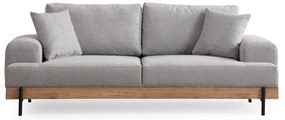 3 személyes kanapé Eti Oak -Szürke