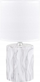 Kerámia asztali éjjeli lámpa fehér lámpaernyővel nappaliba HS8603-WH