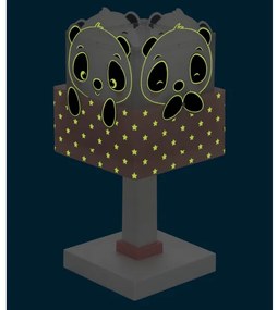 Dalber 63161S - Gyermeklámpa PANDA 1xE14/40W/230V rózsaszín