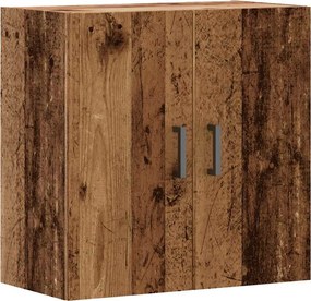 vidaXL antik fa színű szerelt fa faliszekrény 60 x 31 x 60 cm