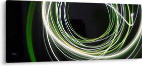 Kép zöld vonalak (120x50 cm)