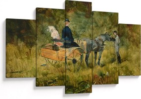 Kép - Henri de Toulouse-Lautrec, The Trap, reprodukciók (150x105 cm)