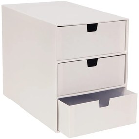 Ingrid fehér doboz 3 fiókkal - Bigso Box of Sweden