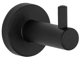 Fürdőszoba fogas Black 322210