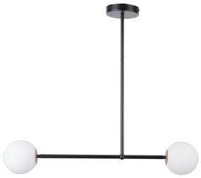 Csillár rúdon GAMA 2xG9/12W/230V fekete