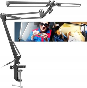 Rajzlámpa Asztali Led Lámpa Dupla Erős Töltő 24W