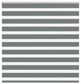 zebrafüggönnyel sötét szürke szövetszélesség 140,9cm poliészter