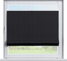 Kész pliszírozott roló római Szicília 130x170cm fekete