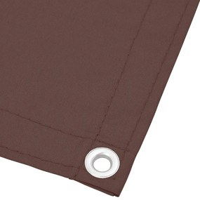barna 100% oxford poliészter erkélyparaván 75 x 1000 cm